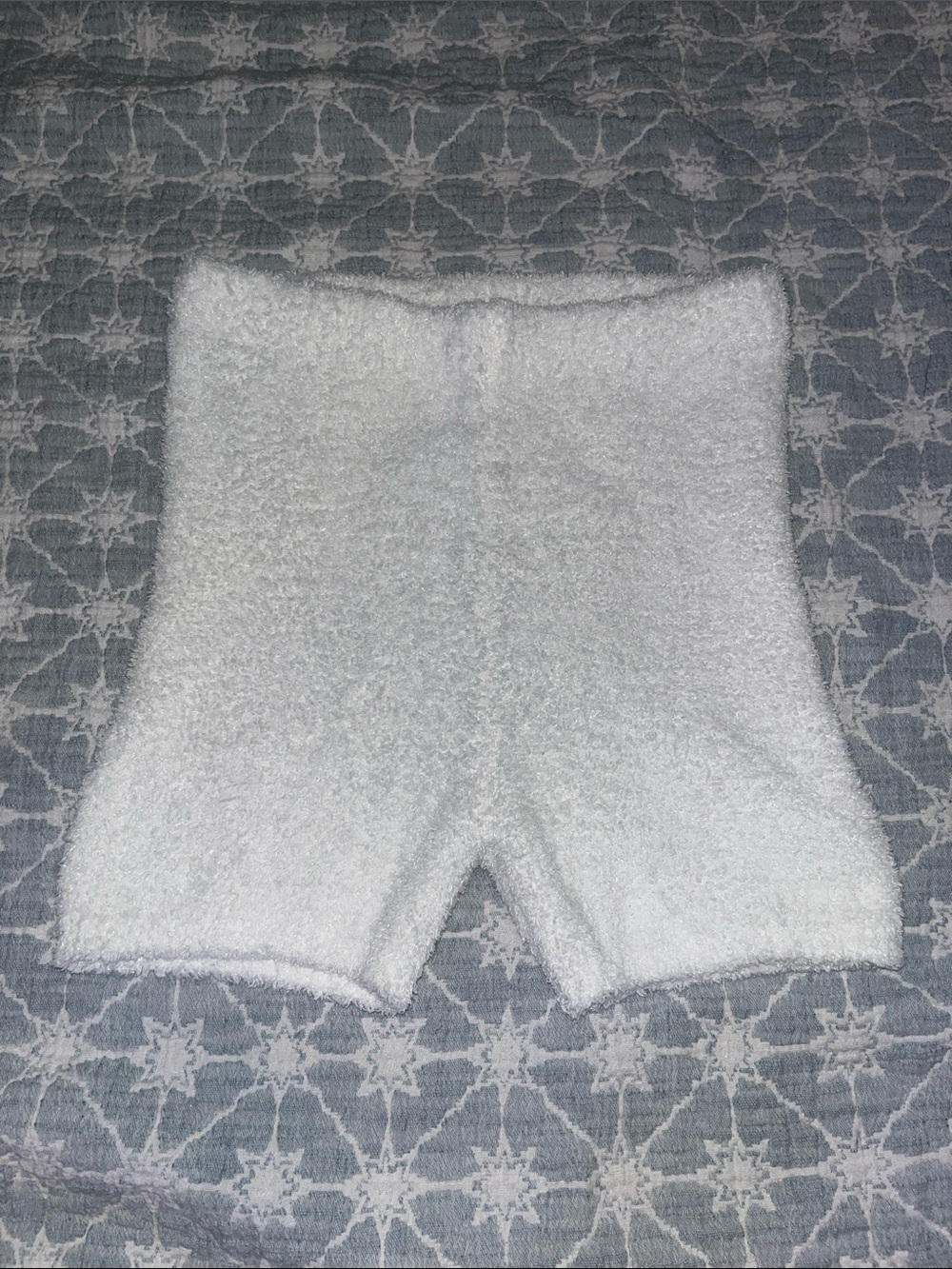 Colsie White Plush Lounge Shorts